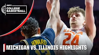 Illinois and Michigan battle in 2OT thriller | Full Game Highlights