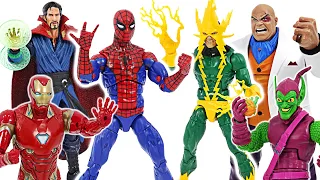 Marvel Spider-Man, Iron Man VS villains Green goblin, Electro, Kingpin battle! | DuDuPopTOY