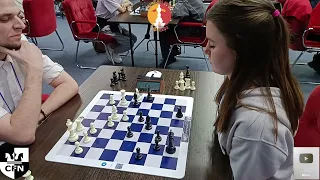 D. Feoktistov vs WFM Fatality. Irkutsk. Chess Fight Night. CFN. Blitz