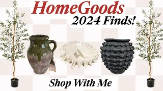 || New 2024 HomeGoods Decor || Designer Dupes || Shop With Me ||