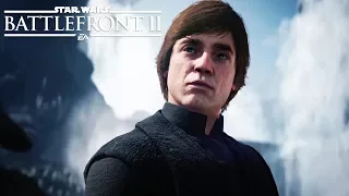 STAR WARS: BATTLEFRONT 2 All Luke Skywalker Scenes