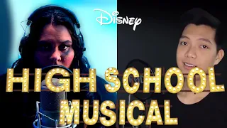 Troy,Gabriella - What I've Been Looking For (From High School Musical)Cover by KIKI & Clark On Stage