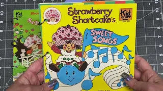 Junk Journal Flip Thru - Strawberry Shortcake Cover for 80's Ephemera