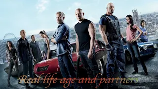 Fast&Furious |  🔥 Real Age & Real Name & Life Partners