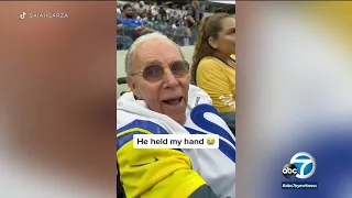 Man surprises 100-year-old WWII veteran with trip to see Rams game