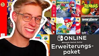 ALLES zum Nintendo Switch Online Erweiterungspaket - N64 Spiele, Switch UPDATE Version 13.1.0 & mehr