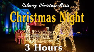 Relaxing Christmas Carol Music 🔔 3 Hours 🎅 Quiet and Comfortable Instrumental Music ⛄ Cozy and Calm