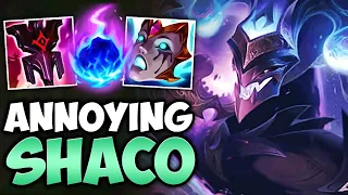 This is simply the most ANNOYING way to play AP Shaco