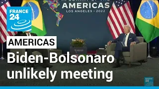 Bolsonaro tilts towards closer Brazil-US ties at unlikely meeting with Biden • FRANCE 24 English