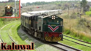 Kaluwal Train Station For Single Line Crossing Through Passes Of Awam And Hazara Express