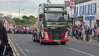 Schomberg Mourne Ulster Scots 25th Anniversary Pageant Parade Kilkeel 11th July 2023