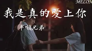 我是真的愛上你-半噸兄弟『只能偷偷看著你，總是沒勇氣，總是說不出我是真的愛上你』【動態歌詞MV】