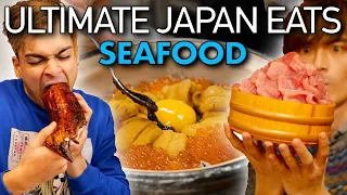 Ultimate Japan Eats: Seafood | Add These To Your Japan Bucket List! 4K