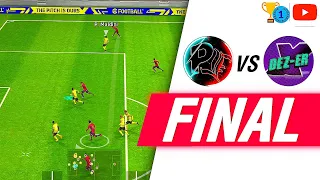DEzXeR VS PES LATINOAMÉRICA | FINAL | Torneo de Youtubers | eFootball Mobile