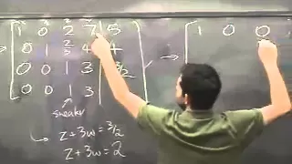 Lec 01 - Linear Algebra | Princeton University