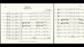 Santa Clara Vanguard 2018: "Babylon" Brass Score — Closer Finale Transcription