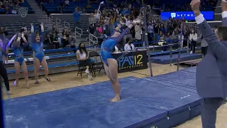 UCLA Gymnastics Scores Season-High 198.050 to Beat Cal