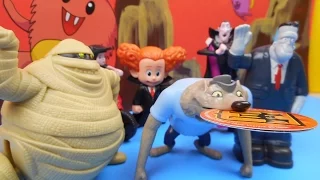 MCDONALDS 2015 HOTEL TRANSYLVANIA 2 SET OF SIX HAPPY MEAL TOYS VIDEO REVIEW