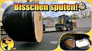 Bisschen sputen! / Truck diary #708