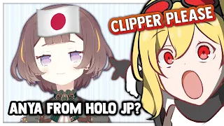 Kaela request on clipper to introduce Anya as HOLO JP Member !