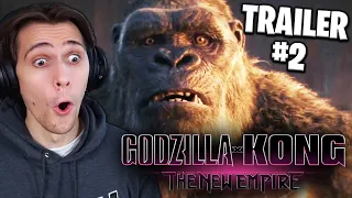 Godzilla x Kong: The New Empire (2024) - Trailer 2 REACTION!!!