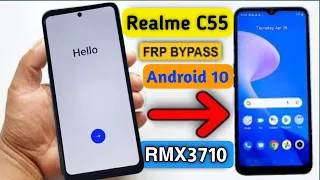 realme C55 (RMX3710) frp Bypass "SIMPLE METHOD" || realme c55 google account remove