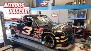 We Fed NITROUS To Our LS7 Powered NASCAR Truck!! (It Freaking LOVED IT)