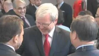 Rudd speaks on rise of China's economy