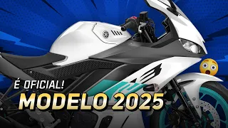 CONFIRMADA! 🔴 Nova Yamaha R3 2025 | Confira os detalhes #moto #yamaha