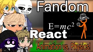 Fandom React Animation vs. Physics! (@alanbecker) GC