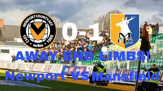 Away End Limbs In Mansfield Towns Push For Promotion! Newport 0-1 Mansfield Matchday Vlog!
