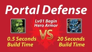 (Portal Defense) Peon (0.5SBT) vs Archimonde (20SBT) (Lv01B) Fully Upgrade 1080p