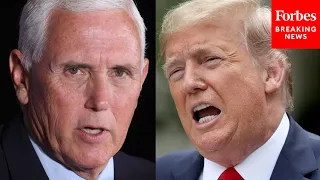 Pence Responds To Trump's Dinner With White Supremacist