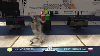 Cairo Worlds 2021 CWS - L16 - Morenets UKR v Pastukhova RUS