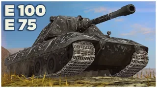 E 100 & E 75 • WoT Blitz Gameplay