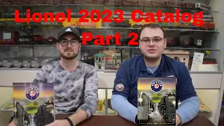 Lionel 2023 V1 Catalog Review Part 2