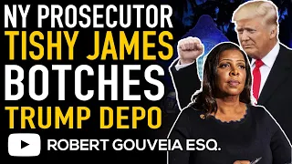 Trump Prosecutor Letitia James Gets NOTHING from Civil DEPOSITION After Trump INVOKES 5th Amendment