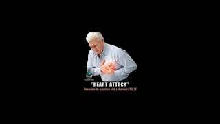 Heart Attack | MI | Myocardial Infarction | Symptoms with a Mnemonic | The Old School Doc.