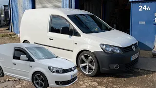 VW Caddy 2K colour coding bumper & mouldings