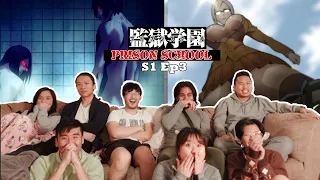 PRISON SCHOOL | Season 1 Episode 3 | Special Group Reaction