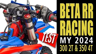 Test Beta RR Racing 300 e 350 - 2024