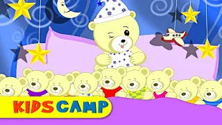 Ten in the Bed | Nursery Rhymes And Kids Songs by KidsCamp