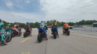 My wreck at Road Atlanta