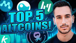 TOP 5 ALTCOINS I'M BUYING NOW!! (TIME SENSITIVE)