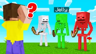 Which SKELETON Is The REAL JELLY? (Minecraft Guess Who)