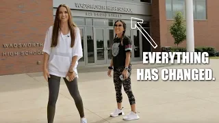 VISITING MY OLD HIGH SCHOOL... // Rachel DeMita