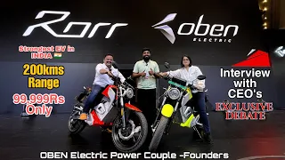 OBEN Electric Rorr - Interview with CEO and COO - Our Truerange is 100% right