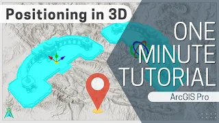One Minute Tutorial: Positioning a 3D model in ArcGIS Pro
