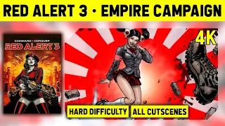 Red Alert 3 4K - Empire Campaign on Hard - No Commentary With Cutscenes