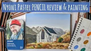 Nyoni Chalk Pastel Pencils Review & Painting (Inc. Derwent Pencils, Unison & Rembrandt Soft Pastels)